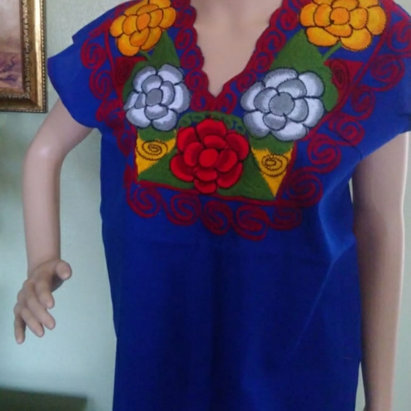 Handmade Tops - Beautiful Embroidered Cotton Top